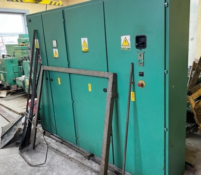 RAFAMET Wheel Turning Lathe, revised and retrofitted 2002