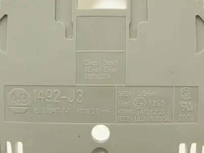 Allen Bradley 1492-J3 Terminal Block With 1 DIN Rail 800V Lot of 151