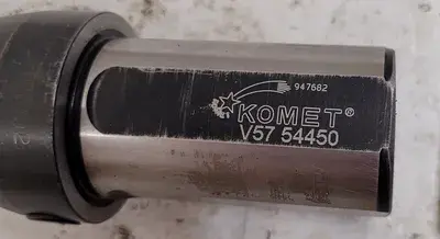 USED KOMET V57 54450 INDEXABLE DRILL