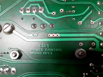 USED MCT CRT CONTROLLER CSI-1 BOARD, PN #83-37-0013