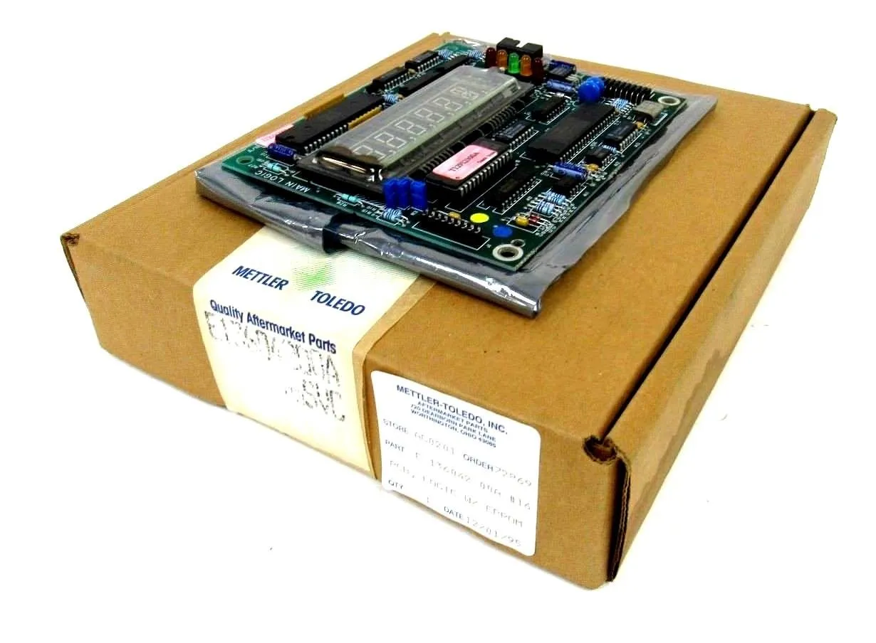 NEW METTLER TOLEDO E13604200A MAIN LOGIC BOARD