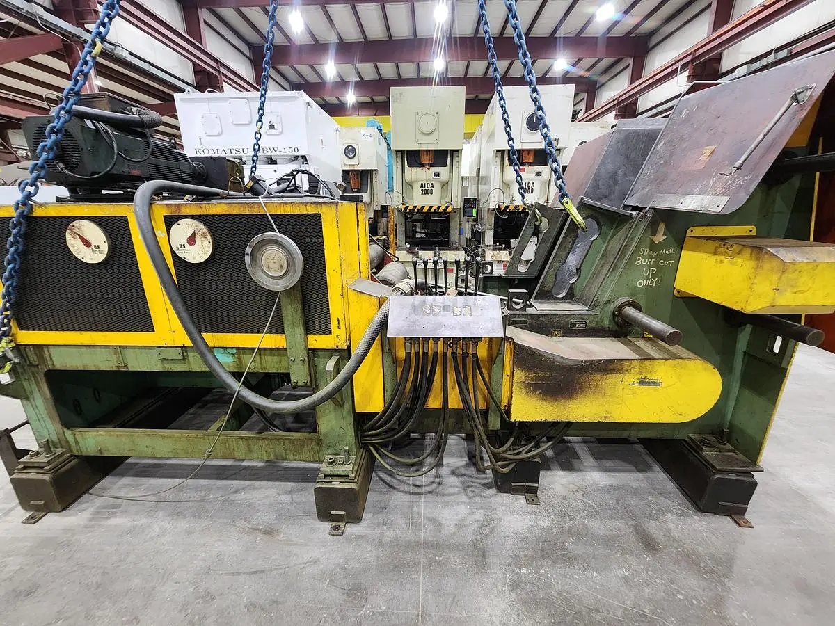 Used US MACHINE M143050/M1630501 Coil Feed Lines Michigan US | Midwest Press and Automation #1287257