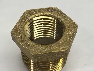 New | in-Stock Midland Industries Hex Bushing 3/4" MPT x 1/2" FPT LOT OF 4 Parts (Hydraulics and Pneumatics) Michigan US | Maverick Industrial Sales #1391002