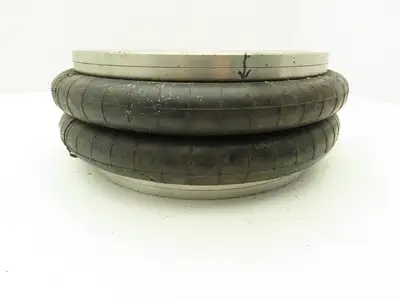 Firestone 22C Airide Airbag Double Convoluted Air Spring 12"OD 10.5" SS Plate