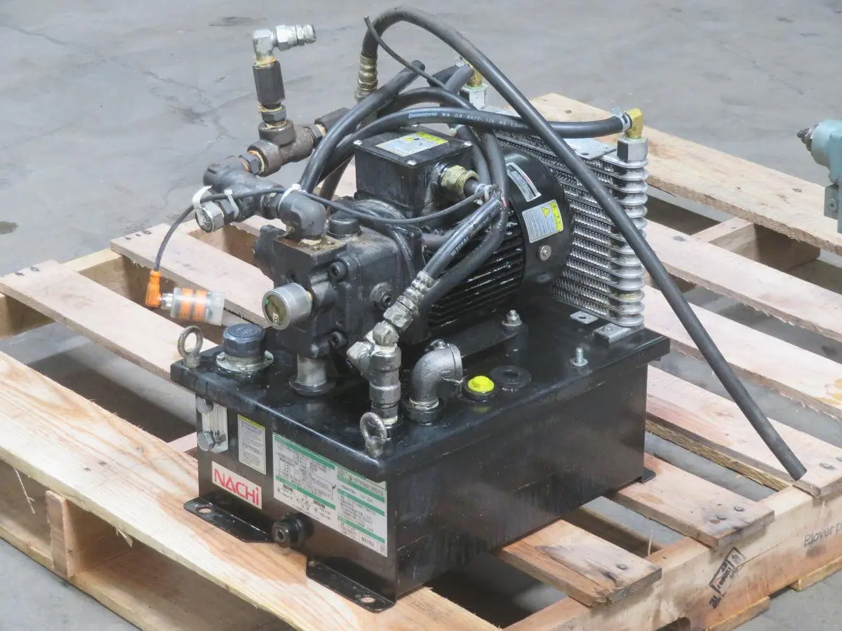 Used NACHI UVN-1A-0A2-07-4-61410 Hydraulic Power Packs Texas US | Aucto #1308482