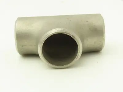 AFI Flowline 1" Butt Weld Tee SCH 40 316L Stainless Steel  Lot of 7