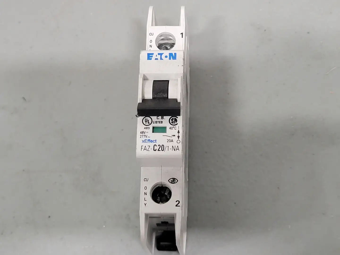 Used EATON FAZ-C20/1-NA-SP Switchgears British Columbia CA | Lenmark #244613
