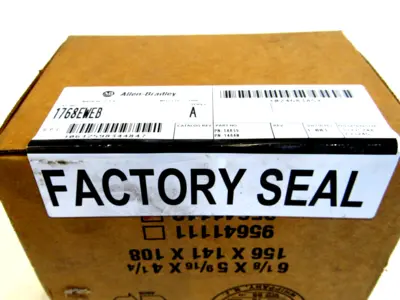 ALLEN BRADLEY 1768EWEB COMMUNICATION MODULE SERIES A NEW, SEALED SURPLUS