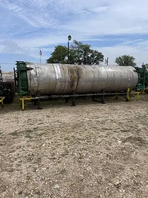 USED HORIZONTAL RETORT 4 BASKET CAPACITY 53.5" DIA. X 23' 4"L