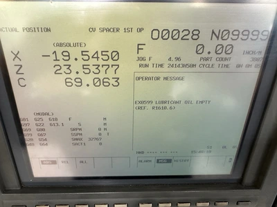 Used 1999 MORI SEIKI SL-400 BMC/2000 CNC Lathes Illinois US | Revelation Machinery #1324743