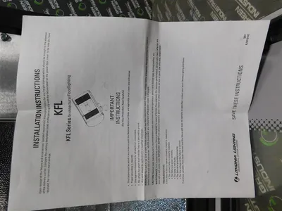 USED LITHONIA LIGHTING KFM3 400M HPW TB L/BD LPI