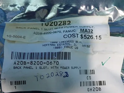 New | in-Stock FANUC A20B82000670 Power Supplies | HGR 24 #738790