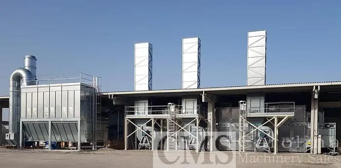 Used 2025 EHW ITALIA BELT DRYER FOR WOOD SHAVINGS AND SAWDUST Drum Dryers | CAROLINA MACHINERY SALES #421377