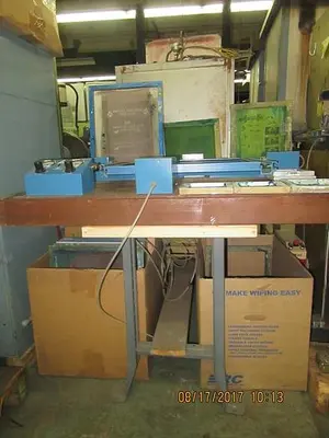 9253-700 Accu-Screen Pneumatically Operated Silk Screen Machine