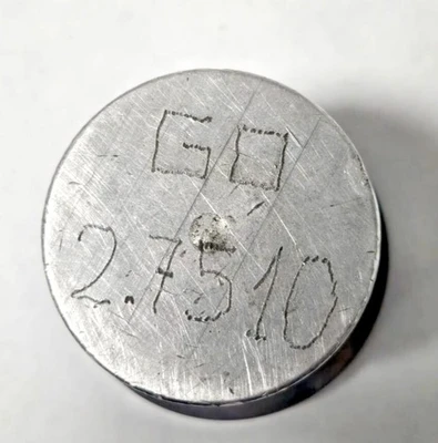 Tungsten Carbide Plug Gage 2.7510" Go Inspection Measurement