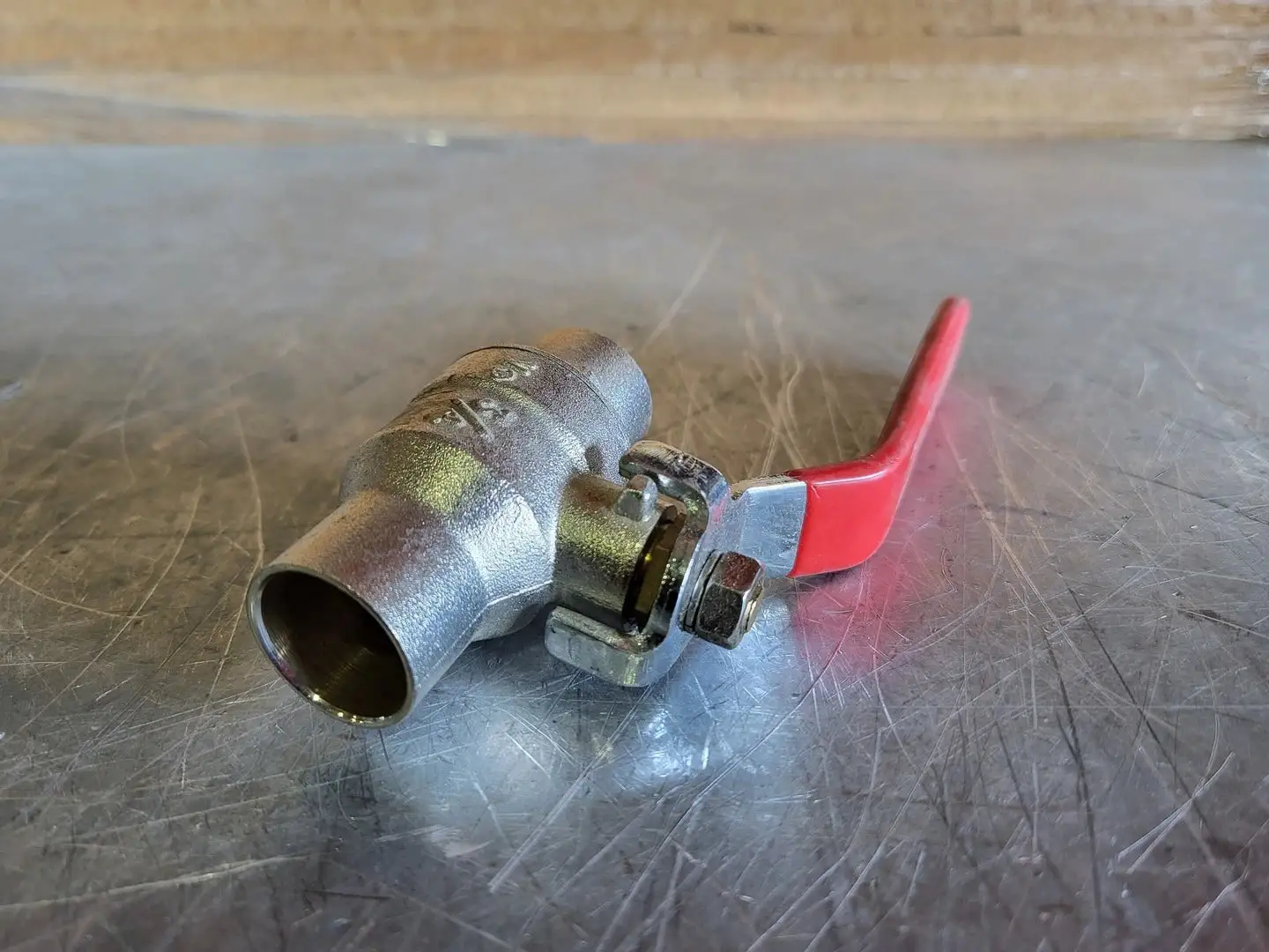 3/4" Solder PTFE Full Port Ball Valve