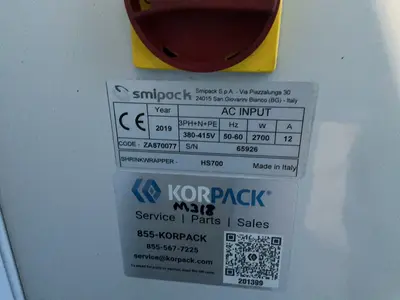 Used 2019 SMIPACK HS700 / T652 Miscellaneous Packaging Equipment Ohio US | HGR 24 #1277699