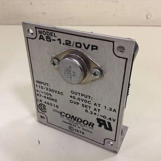 Used CONDOR A5-1.2/OVP Power Supplies Michigan US | Ideal Machinery #705712