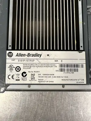 Allen Bradley 6181P-15TPXP Ser. E (8.4.2)