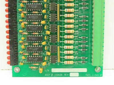 TKS TXCI 1-94V-0 LED Indicator Circuit Board Card