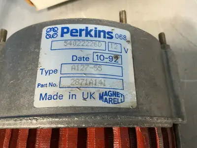 Used 1992 PERKINS A12755 Motors (misc) Ohio US | HGR 24 #1328415