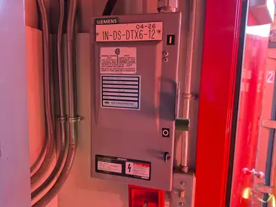 Containerized Foam Fire Suppression System w/ Deluge Valve, Potter Controls & Piping Manifold