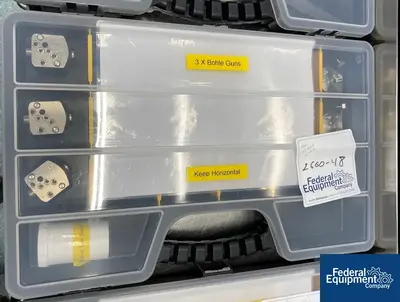USED Bohle 25, 50 & 75 Liter LB Bohle Tripan Coating Pan Drums