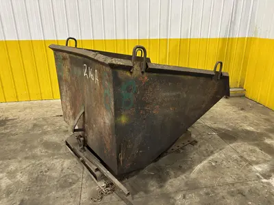 72" X 60" X 48" SCRAP HOPPER: STOCK #22899