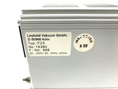 16380 | Leybold Combivac IT23 Vacuum Gauge Controller  - For parts or not working