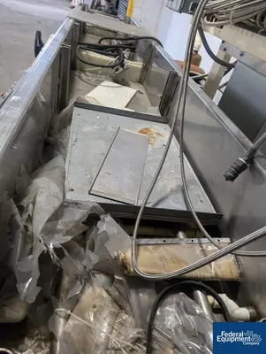USED VINYLETECH ABBOTTSTOWN 144" Vinyletech Abbottstown Vacuum Table, model D9056-12