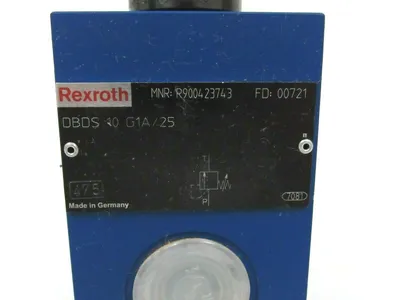 NEW REXROTH R900423743 DBDS-10-G1A/25 HYDRAULIC PRESSURE CONTROL VALVE DBDS10G1A