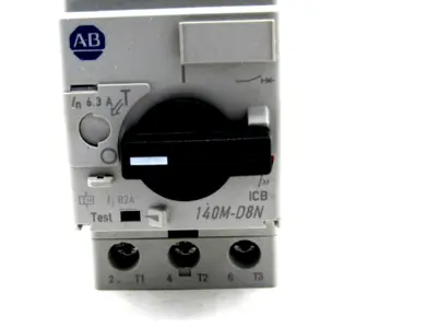NEW ALLEN BRADLEY 140M-D8N-B63 CIRCUIT PROTECTOR SERIES C 140MD8NB63