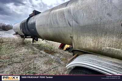 Used 1988 FRUEHAUF 7000 TANKER Tanker Trailers Louisiana US | Proxy Equipment #1377945