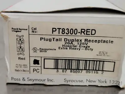 NEW PASS & SEYMOUR PT8300-RED