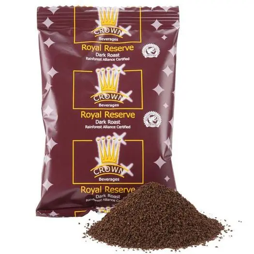 Crown Beverages Royal Reserve Guatemalan Dark Roast - (24) 3 oz. Coffee Packets