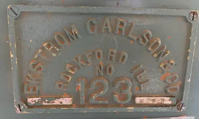 EKSTROM-CARLSON, NO. 123 FORK-SANDER