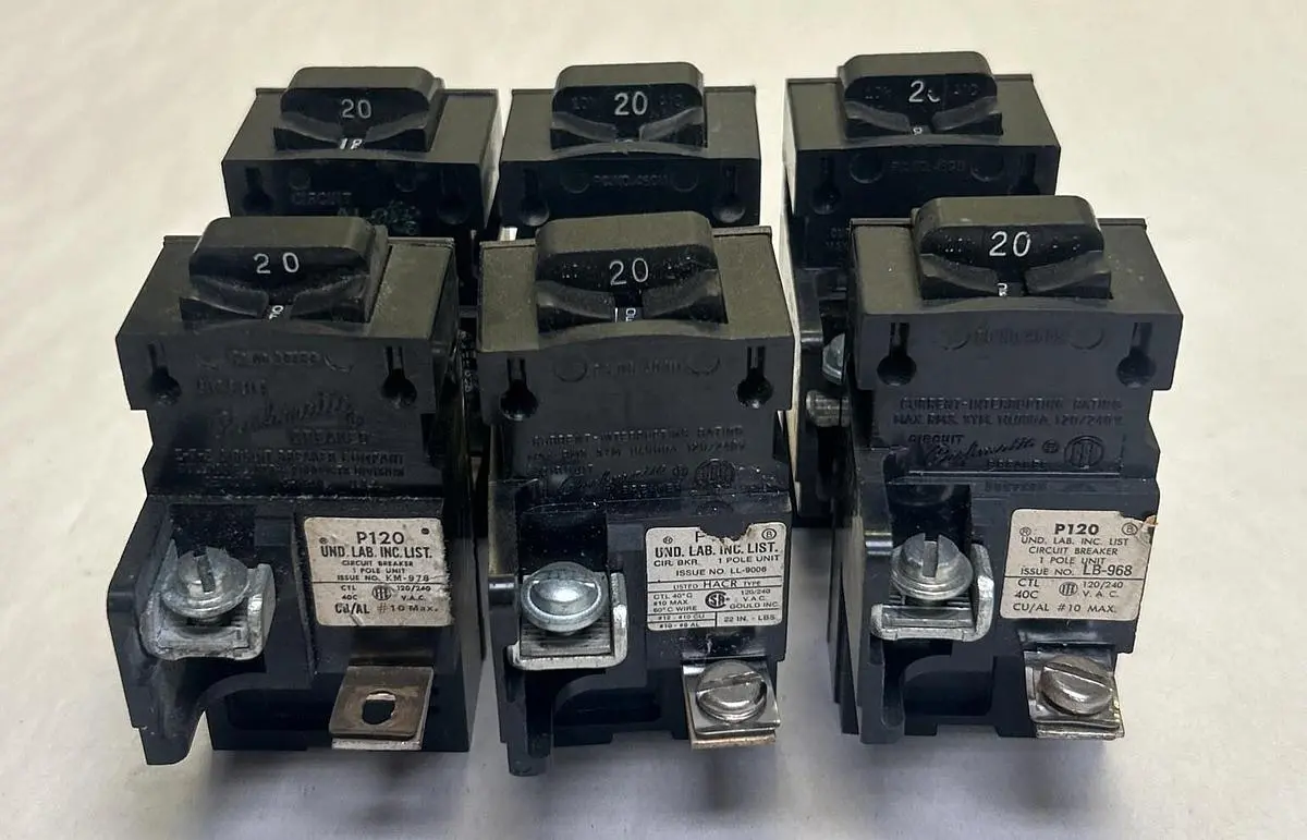 Used PUSHMATIC P120 Circuit Breakers | Surplus Asset Holdings #1189430