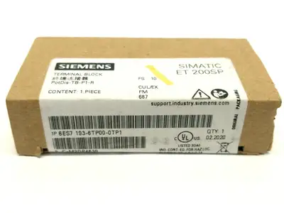 6ES7 193-6TP00-0TP1 | Siemens  SIMATIC ET 200SP Potential Distributor Module - New