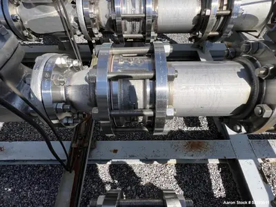 Used – 304 Stainless Steel Samson Metered Pump Skid – 4 Segments, Pressure Panels, Multi-Connection