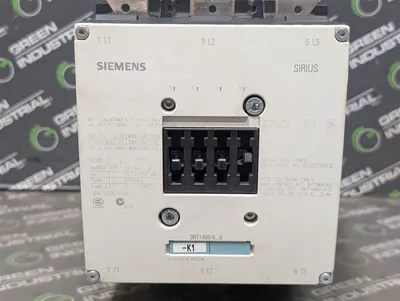 Siemens 3RT1466-6AP36 SIRIUS Electrical Contactor 400A 60-150HP 220-240V Used