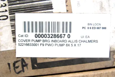NEW GOULD 52216633001 BEARING PUMP COVER