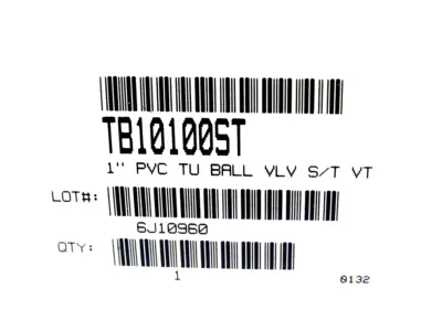 NEW HAYWARD TB10100ST 1" PVC BALL VALVE