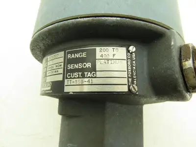 Foxboro E94-Q14L Temperature Transmitter 200-400°F 30VDC Haz Loc 4" Probe