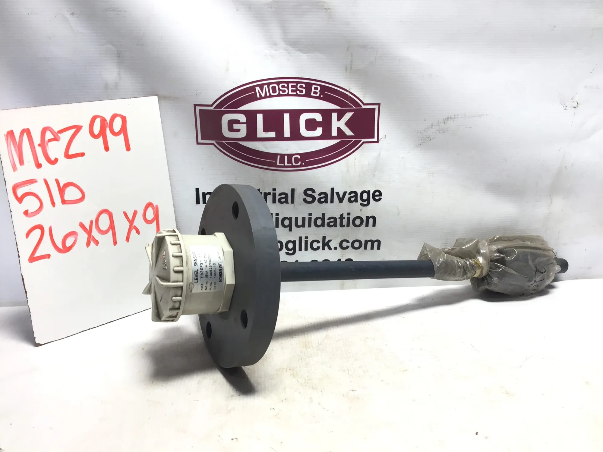 Nohken FR20PS-1P Level Sensor  15VA 1A AC 190522030001