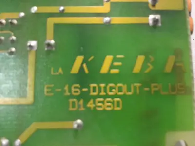 USED KEBA E-16-DIGOUT-PLUS D1456D