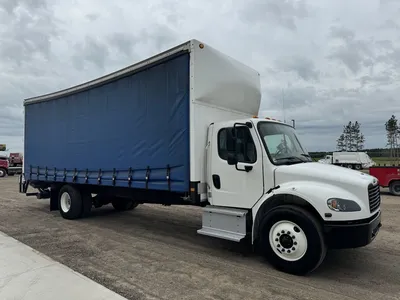 Used 2021 FREIGHTLINER CURTAIN SIDE VAN Box trucks Minnesota US | Carco Truck & Equipment #1514222