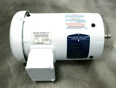 NEW BALDOR 20-3200C-4NTH MOTOR 2HP 208-230/460V 1725 RPM 35S596-0872G2 5/8" DIA.