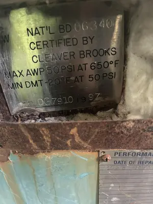 1997 Cleaver Brooks