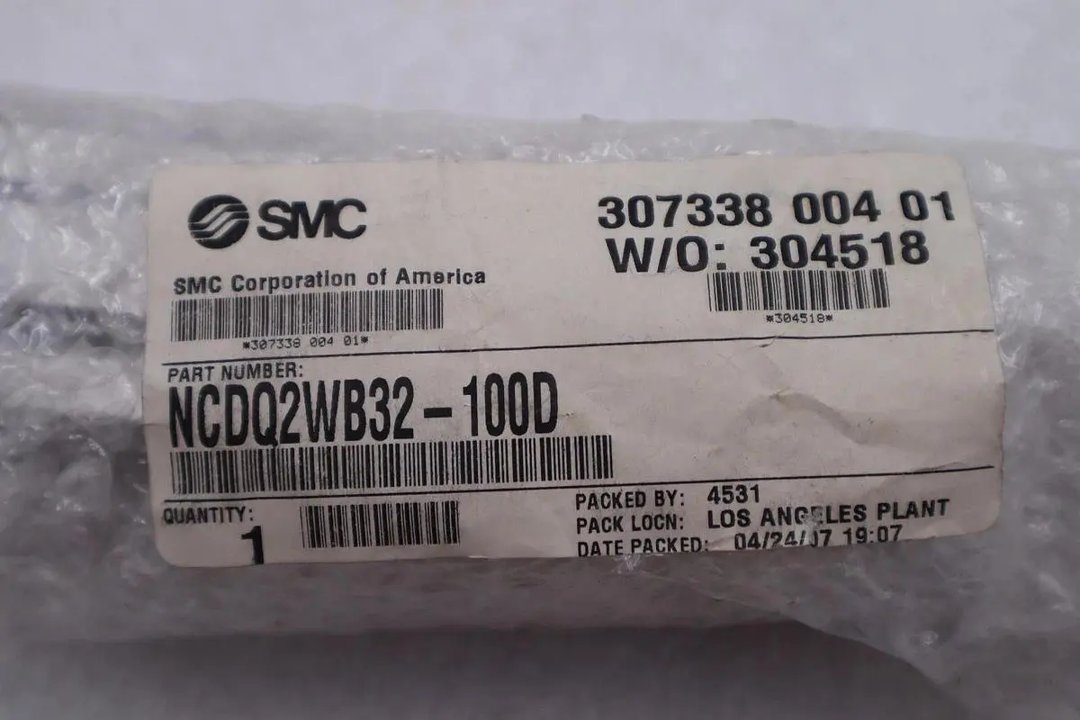 SMC NCDQ2WB32-100D / NCDQ2WB32100D (BRAND NEW) STOCK K-2466