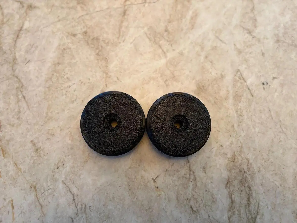 Upgrade caster wheels for Razor Crazy cart Max fit non-shattering Pair  BLACK